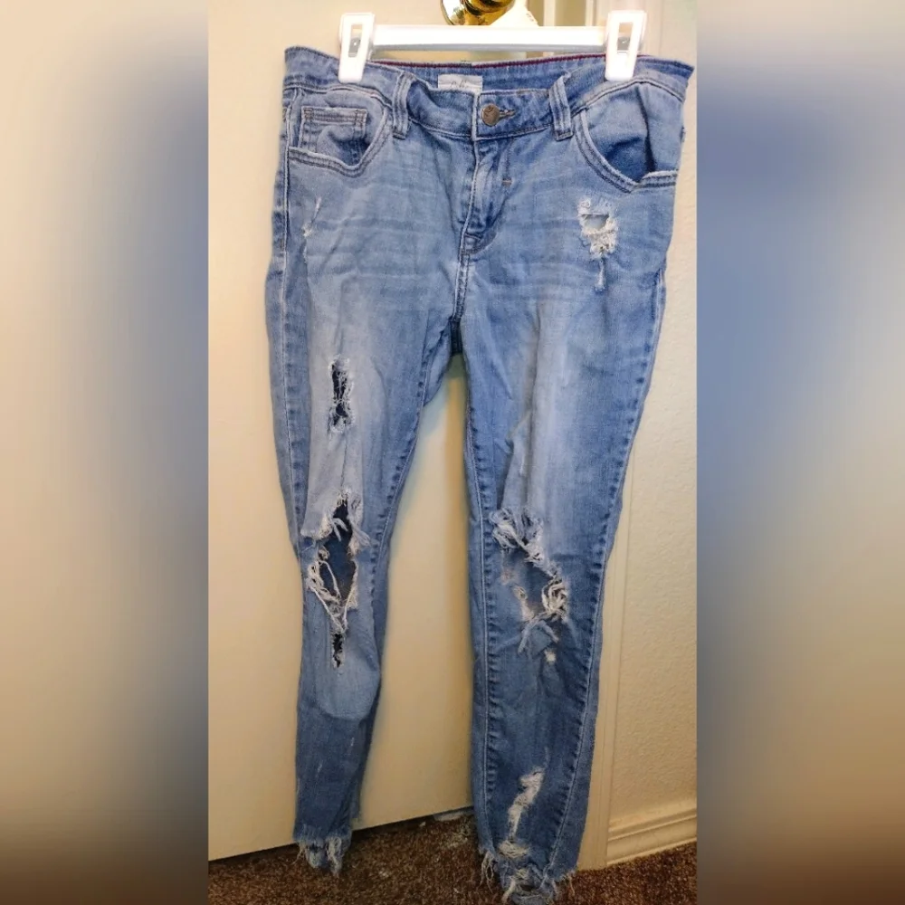 Cello Ripped Blue Jeans - Picture 3 of 4